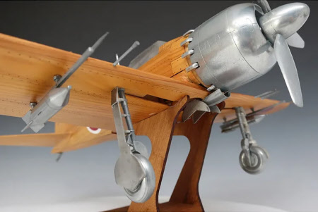 Aircraft Zero Fighter, Wooden Model Kits, by Woody JOE