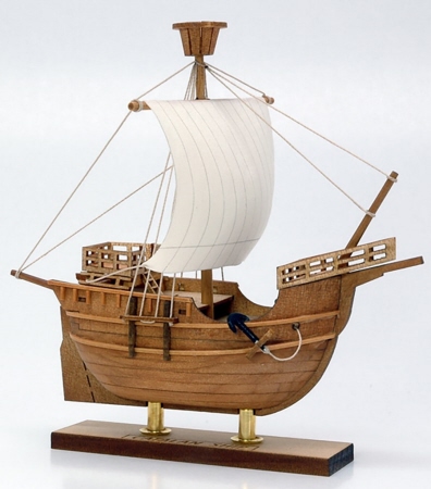 CATALAN SHIP Mini Ship Series, Wooden Sailing Ship Model Kits, by