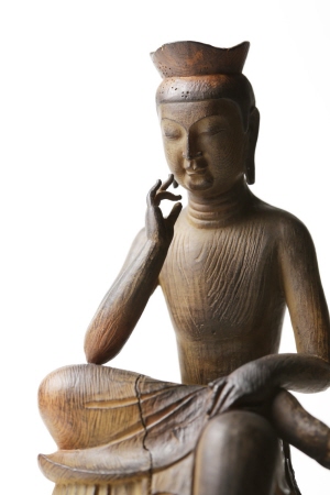 Mikio.Goto 『仏の姿:The figure of Buddha』 MIROKU BOSATSU (Maitreya), Buddha Statue Figure / Tana Cocoro, by