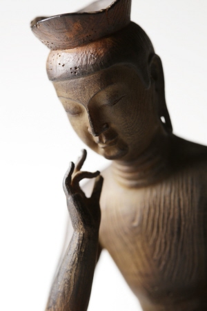 MIROKU BOSATSU (Maitreya), Buddha Statue Figure / Tana Cocoro, by