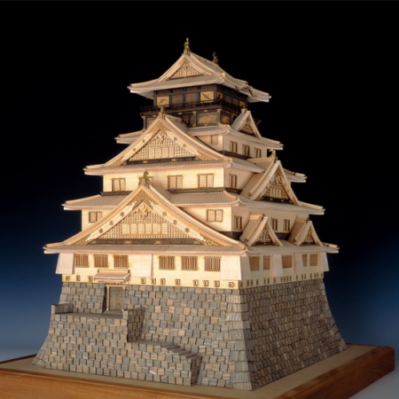 Osaka Castle, Castle Model Kits, by Woody JOE