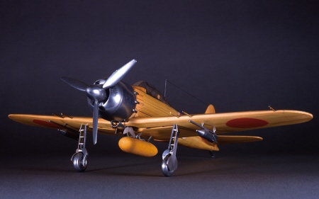 Aircraft Zero Fighter, Wooden Model Kits, by Woody JOE
